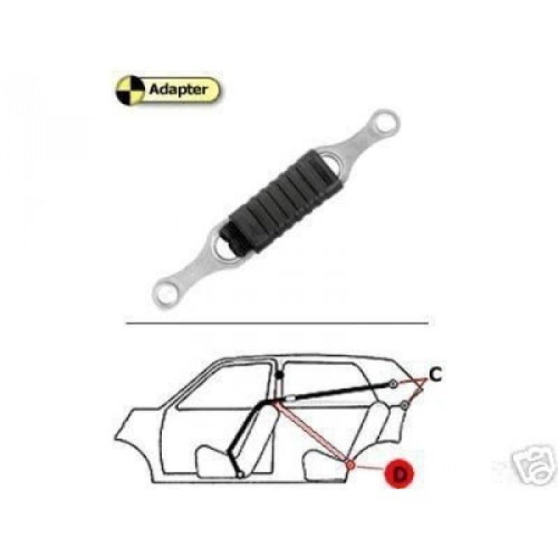 Schroth Adapter 01003 D-Punkt für asm autocontrol